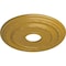 Ekena Millwork Dublin Ceiling Medallion (Fits Canopies up to 8 1/4"), 15 3/8"OD x 3 5/8"ID x 1"P, Iridescent Gold CM15DUIGS - alternate 4